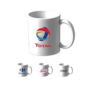 mugs et tasses 330ml publicitaires personnalisés avec votre logo